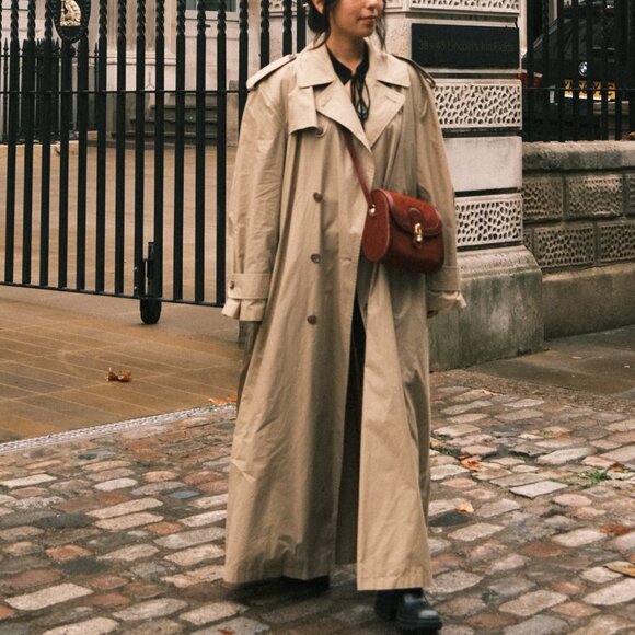 Ralph Lauren Maxi Trench Coat - Picture 1 of 5
